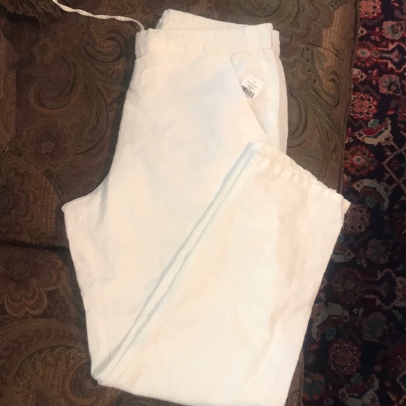 GAP Pants - Gap linen white pants